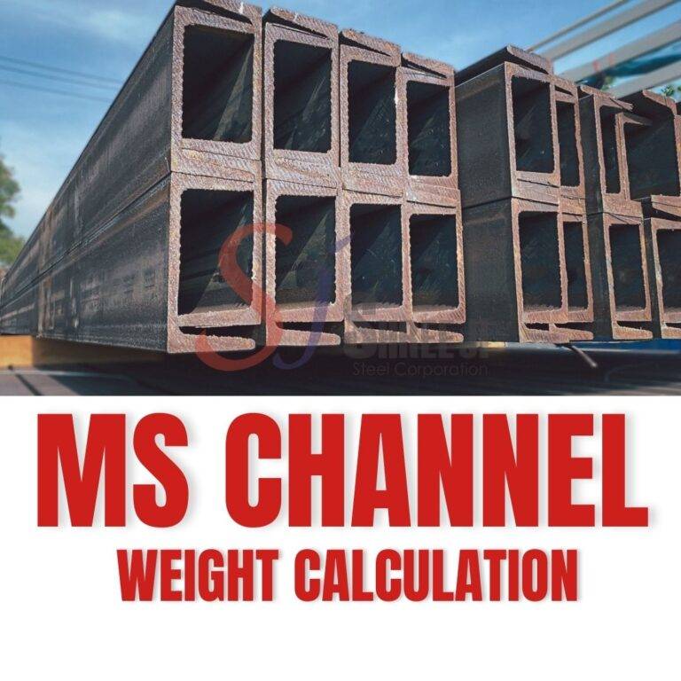 Channel Weight Calculator, ISMC Weight Chart