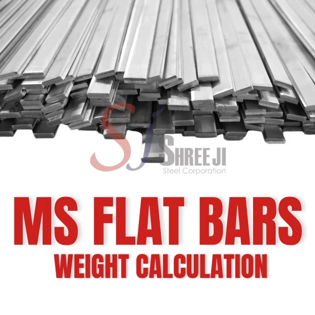 MS Flat Bars Weight Calculation