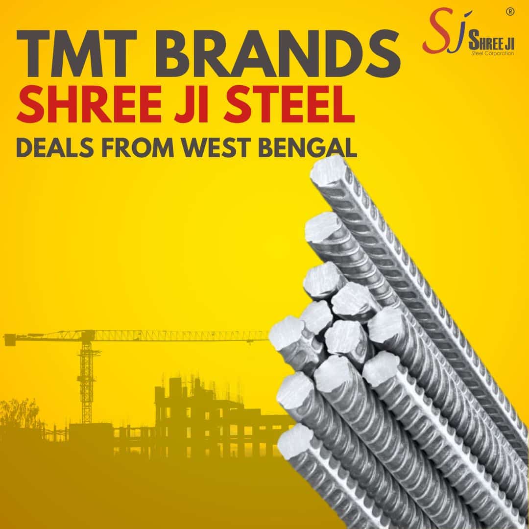 What are the TMT brands Shree Ji Steel deals from West Bengal
