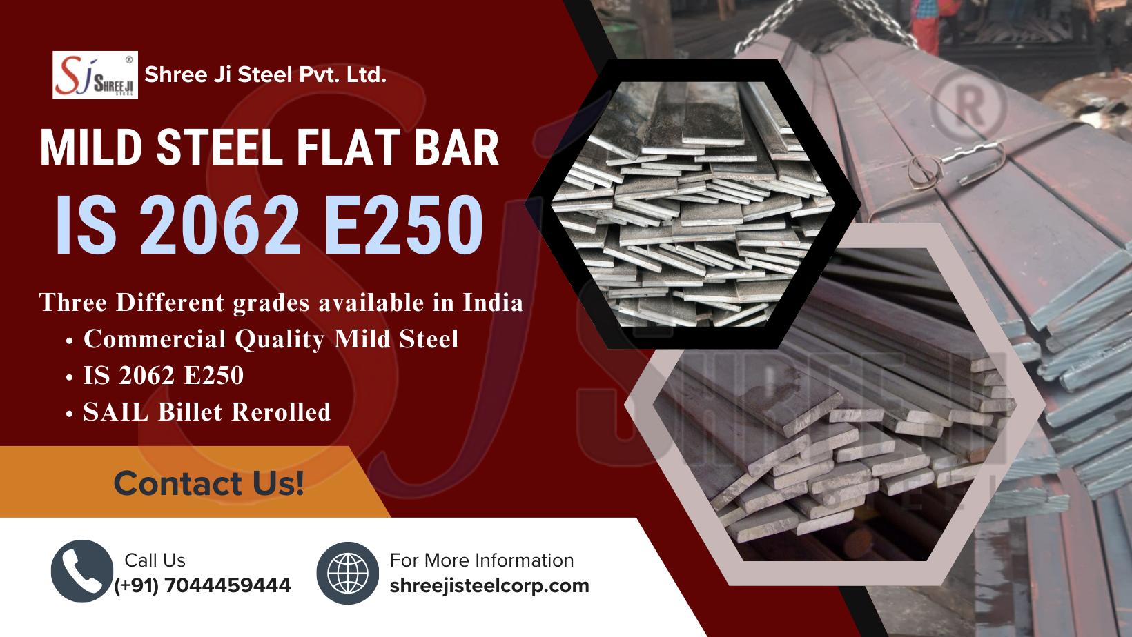 Mild steel flat bar gardes available in India