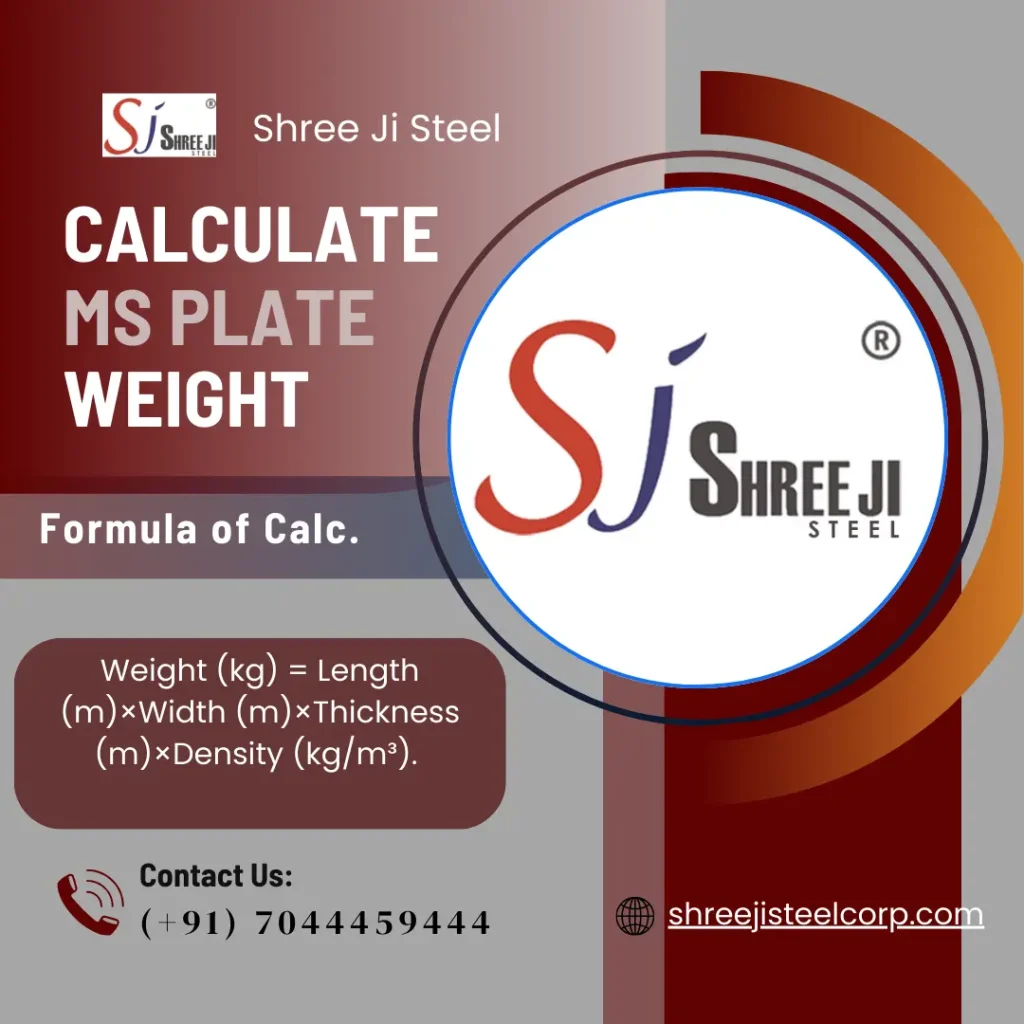 Calculate MS Plate Weight