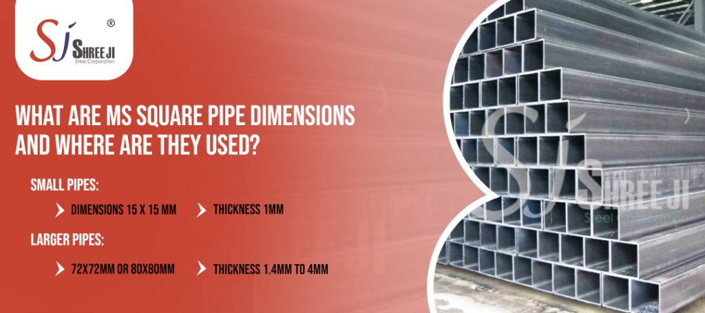 MS Square Pipe